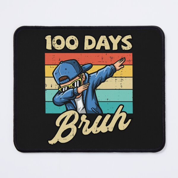 Item preview, 100 Days of School Bruh Boy Dab Retro 100th Day Boys Kids T-Shirt designed and sold by ArleneRowe.
