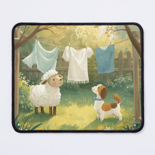 Item preview, Valentine’s Early Spring • Hanging the Laundry Together designed and sold by WildlifeWhimsy.