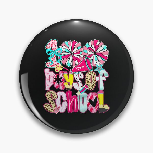 Item preview, 100 Days of School Cheer Teachers Kids 100th Day of School  designed and sold by ArleneRowe.