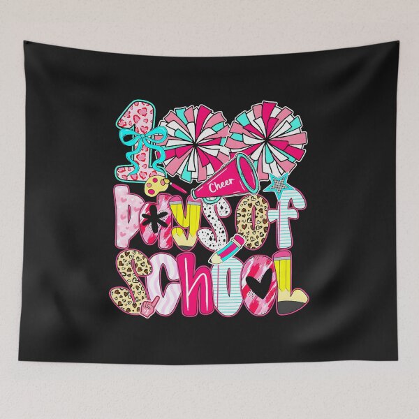 Item preview, 100 Days of School Cheer Teachers Kids 100th Day of School  designed and sold by ArleneRowe.
