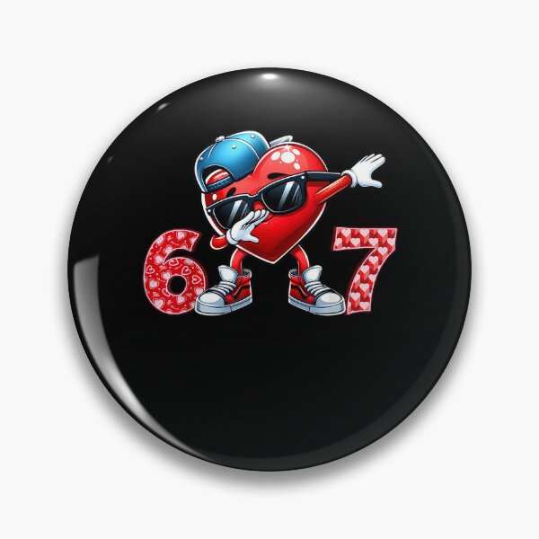 Item preview, 67 Six Seven Meme Dab Heart Boys Kids Valentines Day designed and sold by Juansustait.