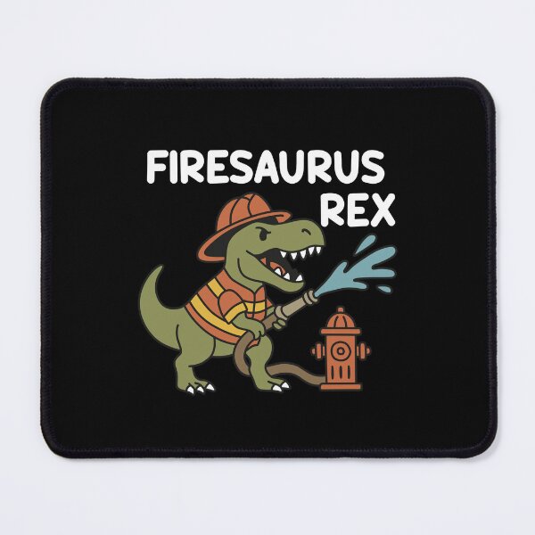 Item preview, Firesaurus Rex Fireman Firefighter designed and sold by NQArtist.
