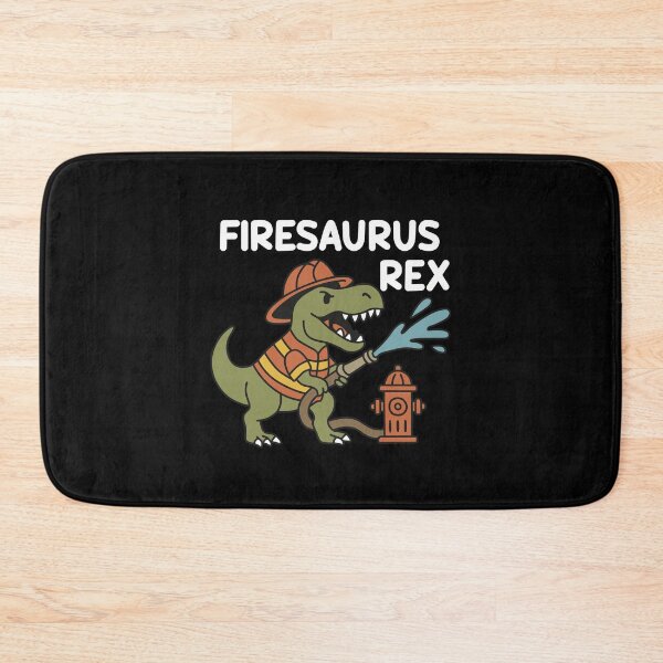 Item preview, Firesaurus Rex Fireman Firefighter designed and sold by NQArtist.