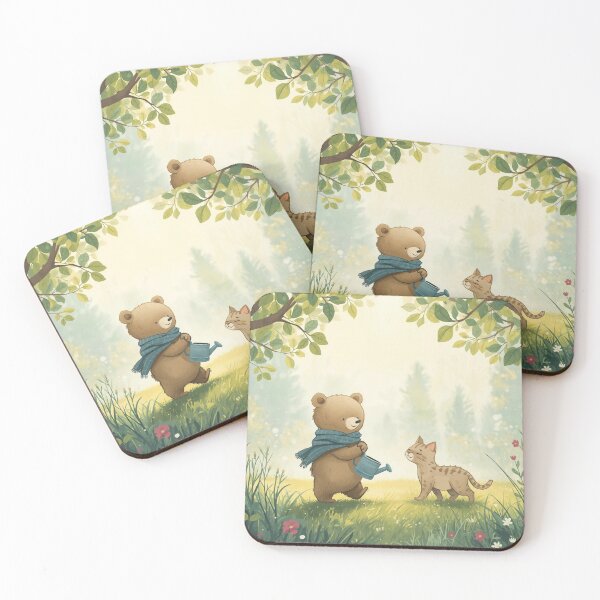 Item preview, Valentine’s Early Spring • Carrying the Watering Can Together designed and sold by WildlifeWhimsy.