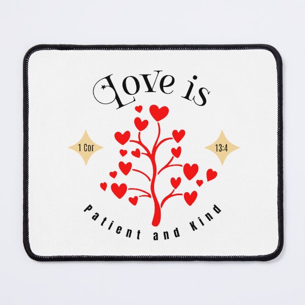 Item preview, Love is Patient and Kind Christian designed and sold by Sachie's Studio.