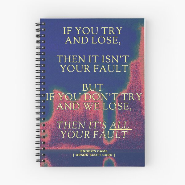 Item preview, Ender's Game: Quote designed and sold by Heeby Jeebys.