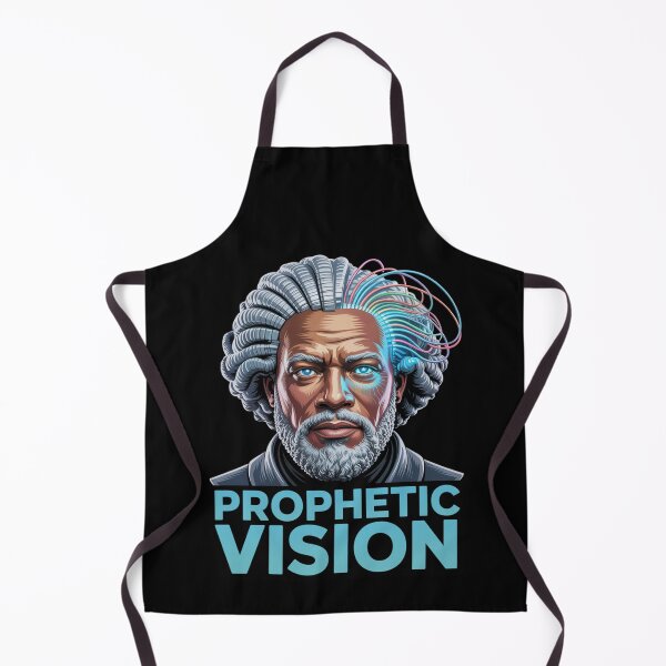 Artikelvorschau, Prophetische Vision: Futuristisches Porträt – Visionäres Design zum Black History Month entworfen und verkauft von DarylWelsh2024.