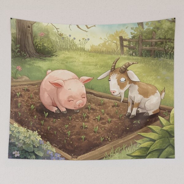 Item preview, Valentine’s Early Spring • Checking the Soil Together designed and sold by WildlifeWhimsy.