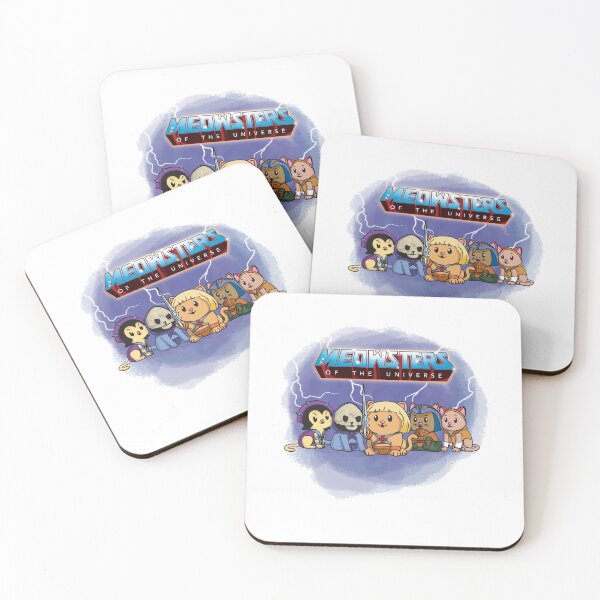 Item preview, Meowsters of the Universe designed and sold by oddgoosedesigns.