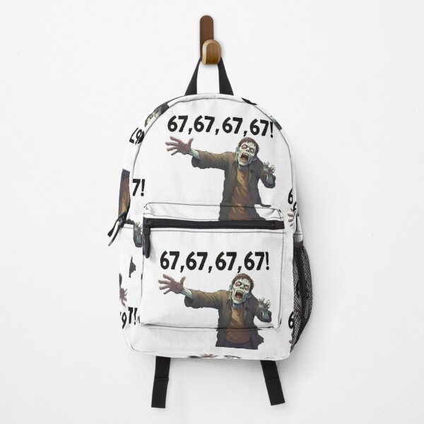 Item preview, Funny Halloween Zombie who exclaims 67,67,67,67! designed and sold by Giulivo Store Graphic.