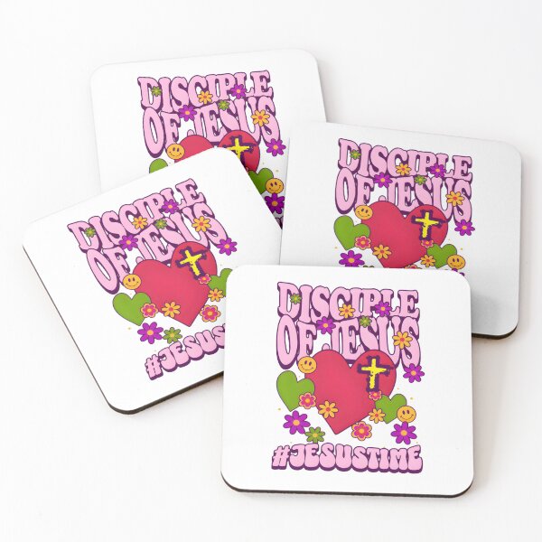 Item preview, Disciple of Jesus – Retro Christian Floral Hippie Design designed and sold by Shilohlove.