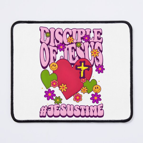 Item preview, Disciple of Jesus – Retro Christian Floral Hippie Design designed and sold by Shilohlove.