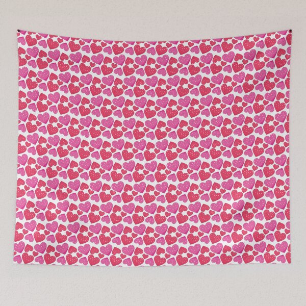 Item preview, Cute Pink & Red Heart Pattern A-Line Dress – Valentine Love Polka Dot Design designed and sold by FestivityFinds.