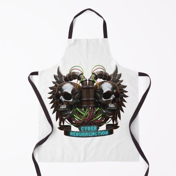 Item preview, Cyberpunk Skull Art – Cyber Resurrection, Transhumanism Digital Immortality Futuristic Design designed and sold by Luminari Creations.