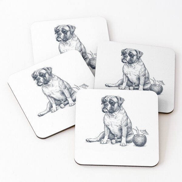 Item preview, Boxer Dog Vacation Dog Lover Gift designed and sold by DoodleTortle.