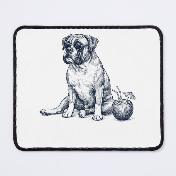 Item preview, Boxer Dog Vacation Dog Lover Gift designed and sold by DoodleTortle.