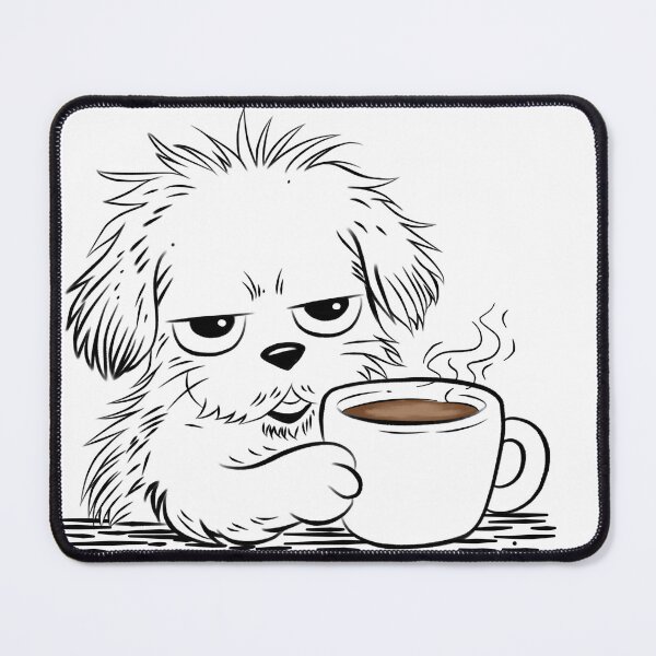 Item preview, Dog coffee designed and sold by SoftBunStudio.