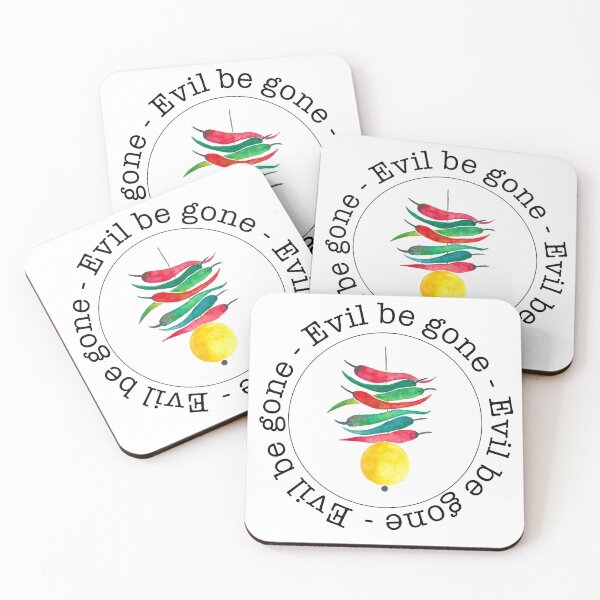 Item preview, Evil be gone designed and sold by Home Cyn Home.