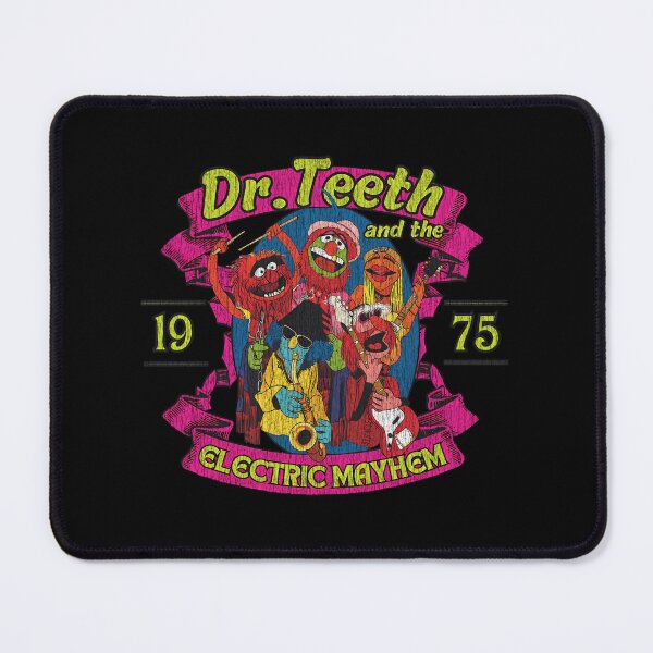Item preview, Dr. Teeth Distressed 1970 And The Electric Mayhem1975 designed and sold by KyoStickers.