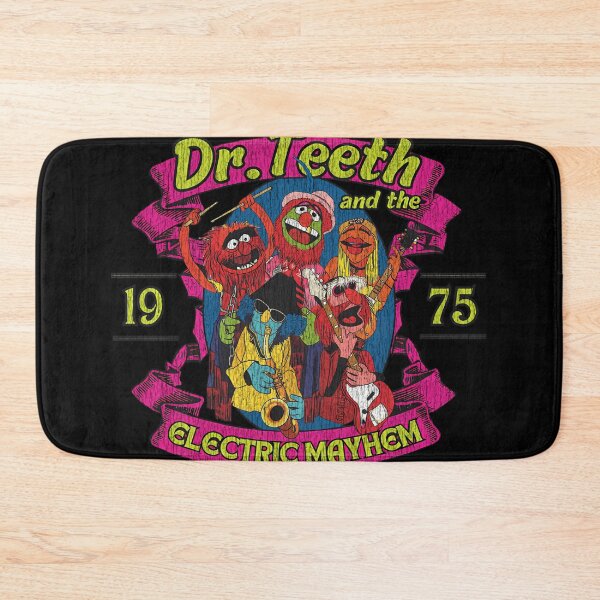 Item preview, Dr. Teeth Distressed 1970 And The Electric Mayhem1975 designed and sold by KyoStickers.