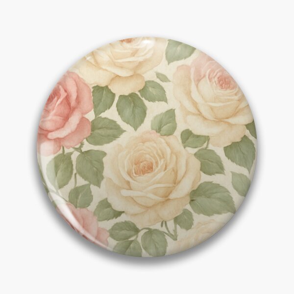 Item preview, Victorian roses in soft pink and cream designed and sold by Kristylynn757.