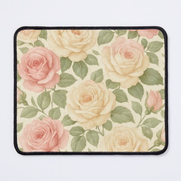 Item preview, Victorian roses in soft pink and cream designed and sold by Kristylynn757.