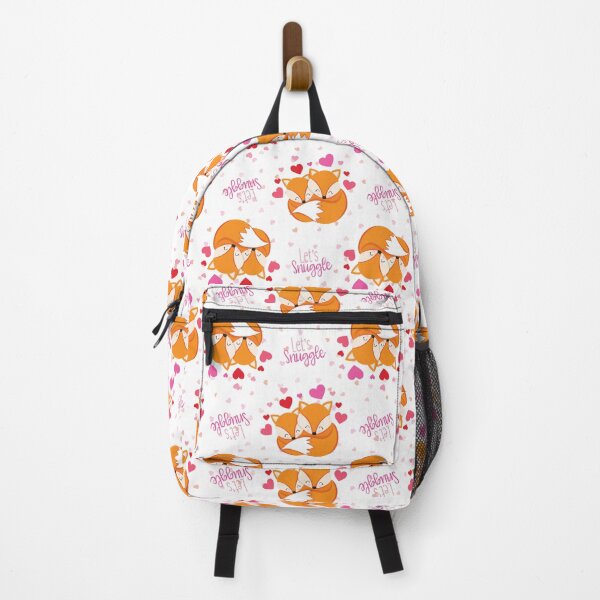 Item preview, Let’s Snuggle Cute Fox Valentine Pattern Throw Pillows – Kawaii Love Fox Design designed and sold by FestivityFinds.