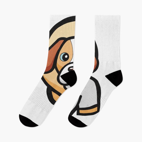 Item preview, Cute Dog Mascot Cartoon Illustration designed and sold by i1ovedogs.