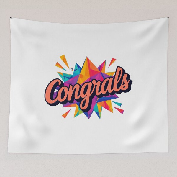 Item preview, Congrats Typography 4 designed and sold by Tom-Johnson.