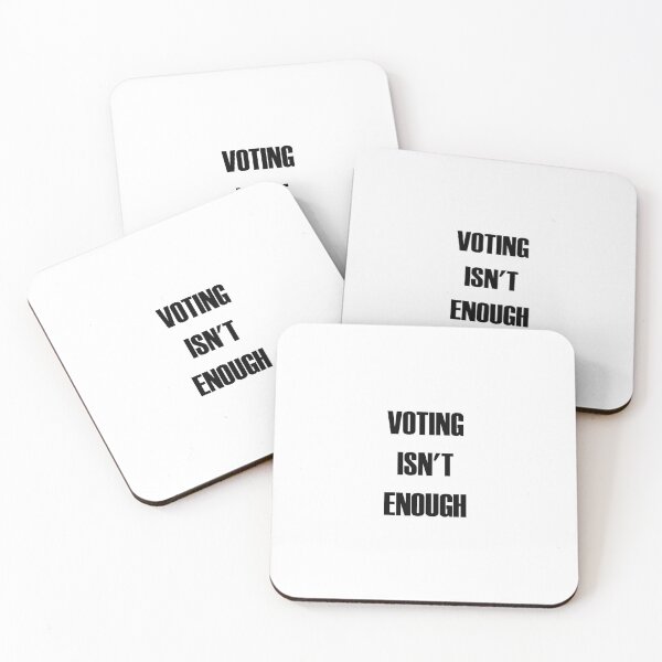 Item preview, Voting Isn't Enough designed and sold by Balerion6.