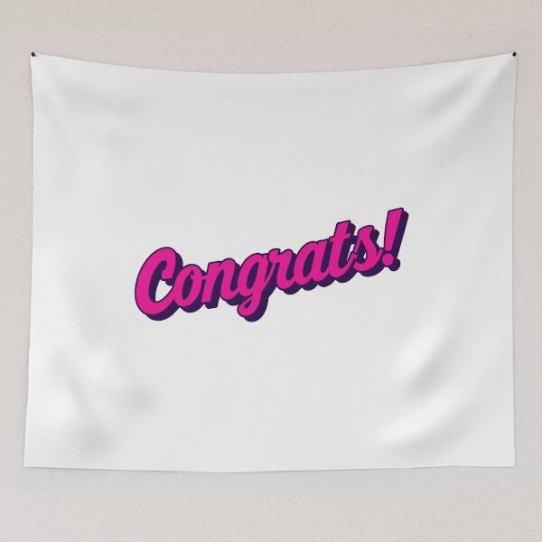 Item preview, Congrats Typography 5 designed and sold by Tom-Johnson.