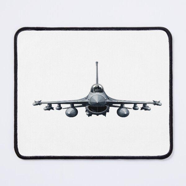Item preview, F-16 Falcon Front View Fighter Jet Illustration designed and sold by Combat Skies.