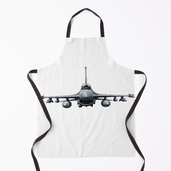 Item preview, F-16 Falcon Front View Fighter Jet Illustration designed and sold by Combat Skies.