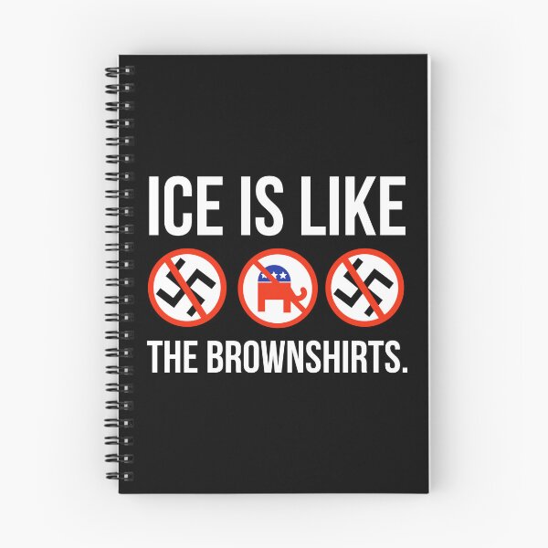 Item preview, ICE is like the Brownshirts.  designed and sold by Rachel the Artist .