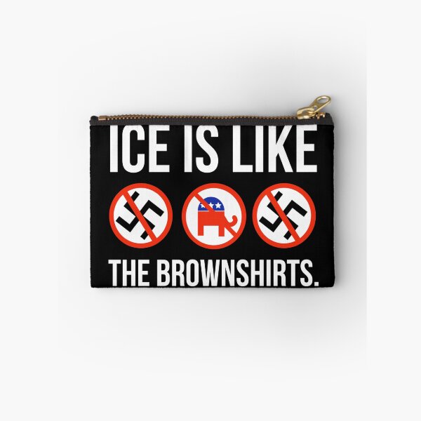 Item preview, ICE is like the Brownshirts.  designed and sold by Rachel the Artist .