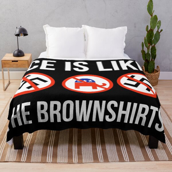 Item preview, ICE is like the Brownshirts.  designed and sold by Rachel the Artist .