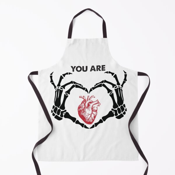 Item preview, You Are Loved (skull hands, white background) designed and sold by hazelbasil.