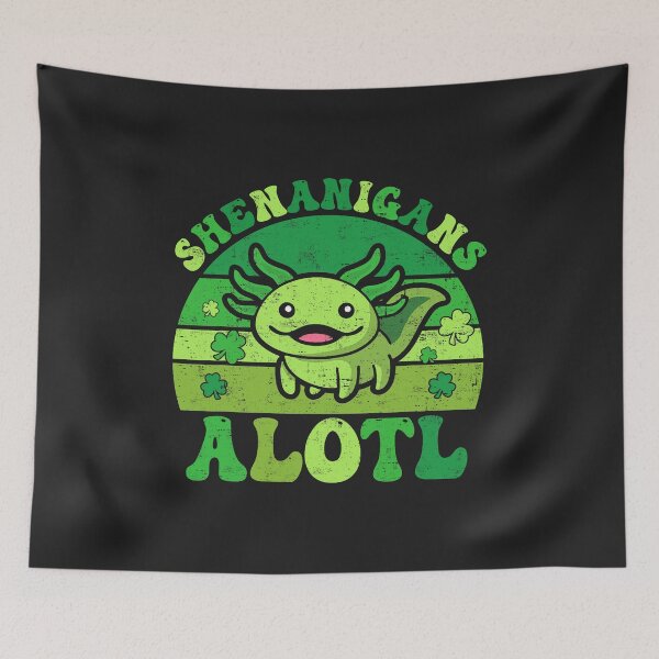 Item preview, Axolotl St Patricks Day Alotl Shenanigans Women Girls Kids  designed and sold by ArleneRowe.