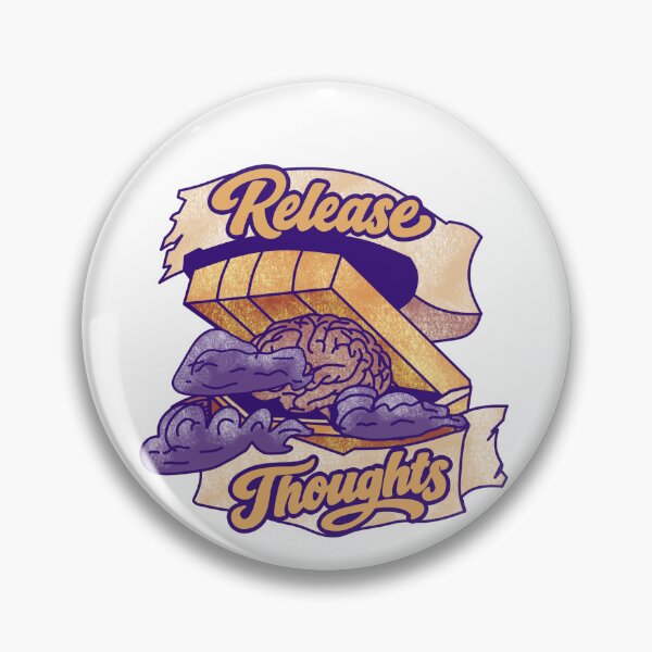 Item preview, Release Thoughts - Mental Wellness designed and sold by QuiteOrbit.