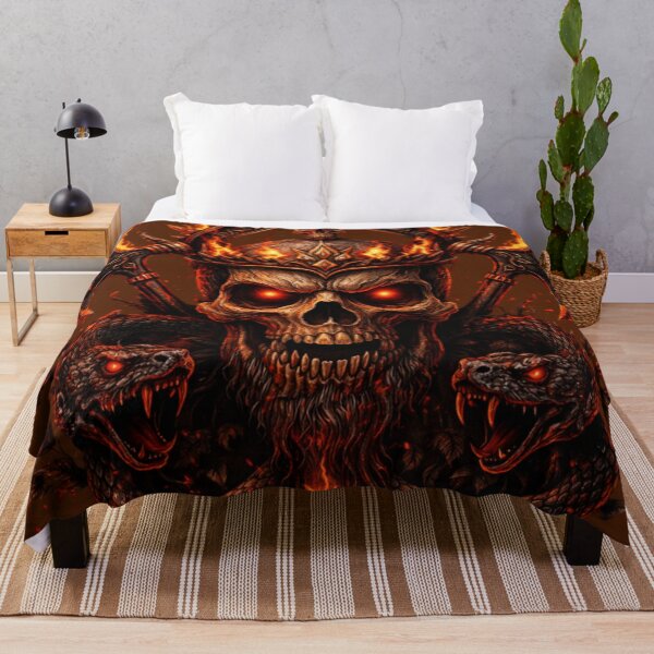 Item preview, Infernal Skull of Flames designed and sold by Trove Designs.