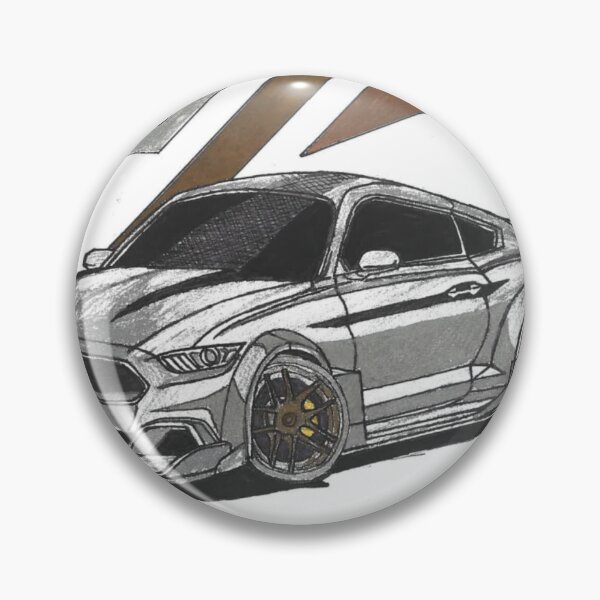 Item preview, Silver Mustang designed and sold by Brave Clothing and Art.