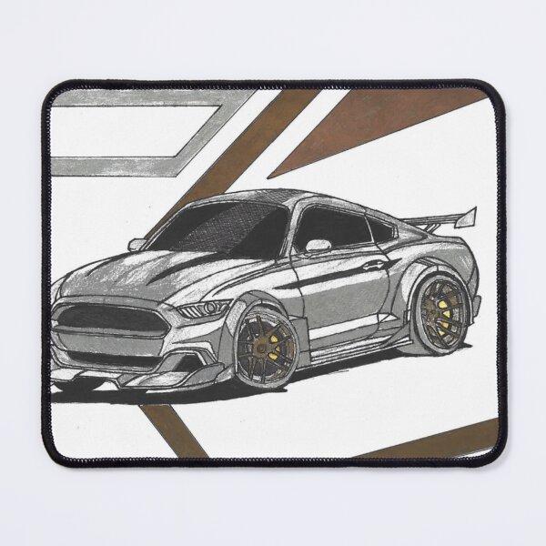 Item preview, Silver Mustang designed and sold by Brave Clothing and Art.