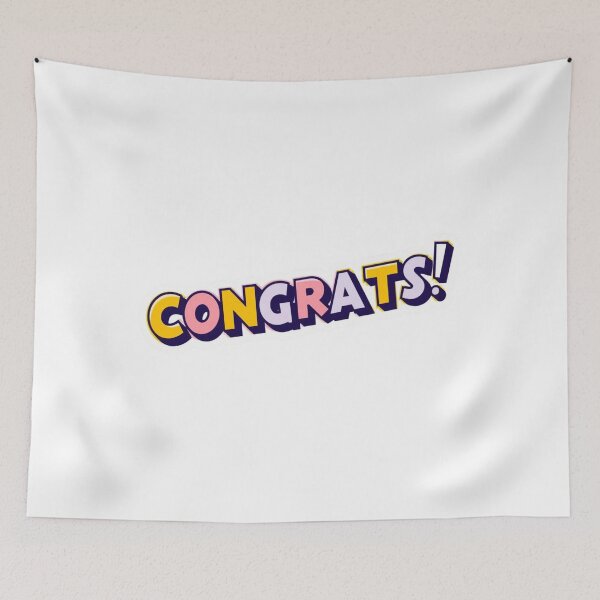 Item preview, Congrats Typography 7 designed and sold by Tom-Johnson.