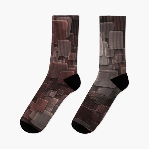 Item preview, Mocha Glass Squares designed and sold by Kaleidoscope Print.