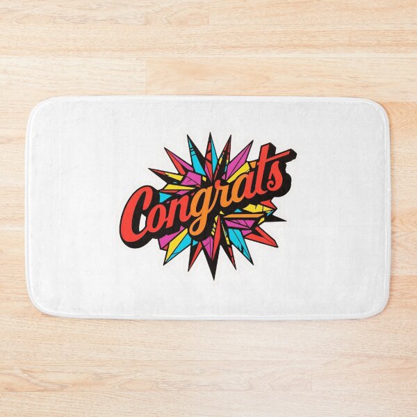 Item preview, Congrats Typography 8 designed and sold by Tom-Johnson.