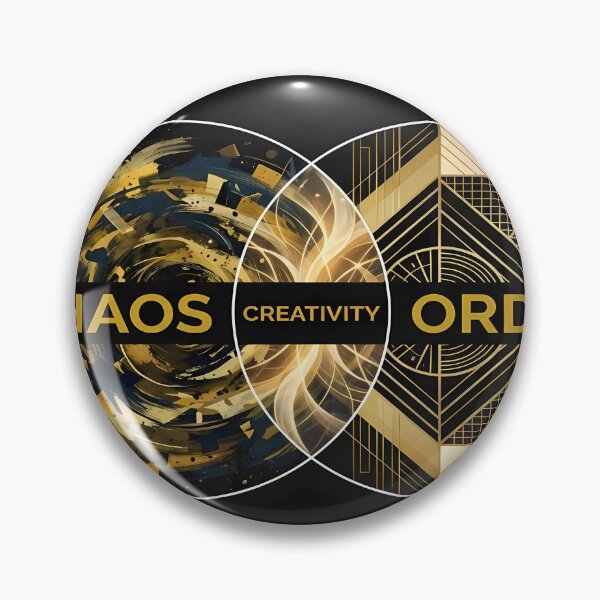 Item preview, Chaos, Creativity, and Order Illustration designed and sold by Bensoncreatives.