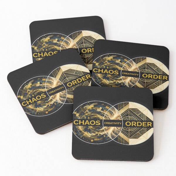 Item preview, Chaos, Creativity, and Order Illustration designed and sold by Bensoncreatives.