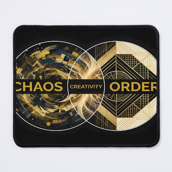 Item preview, Chaos, Creativity, and Order Illustration designed and sold by Bensoncreatives.