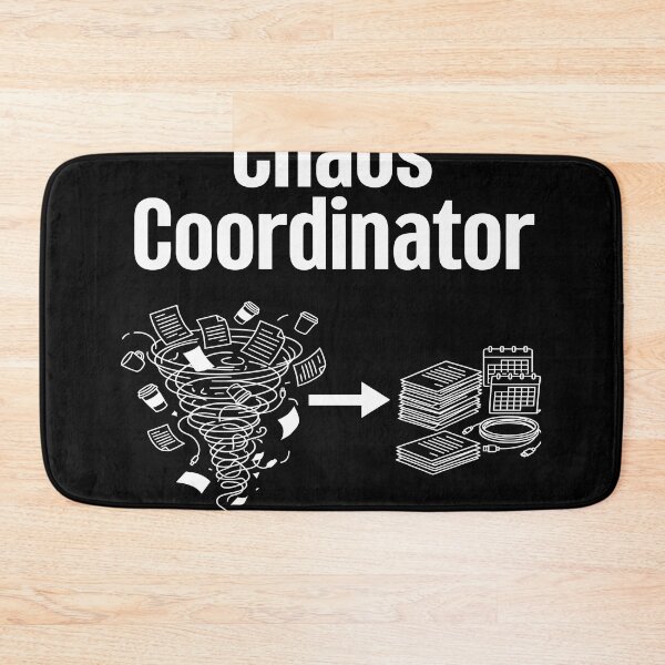 Item preview, Chaos Coordinator Graphic designed and sold by Bensoncreatives.