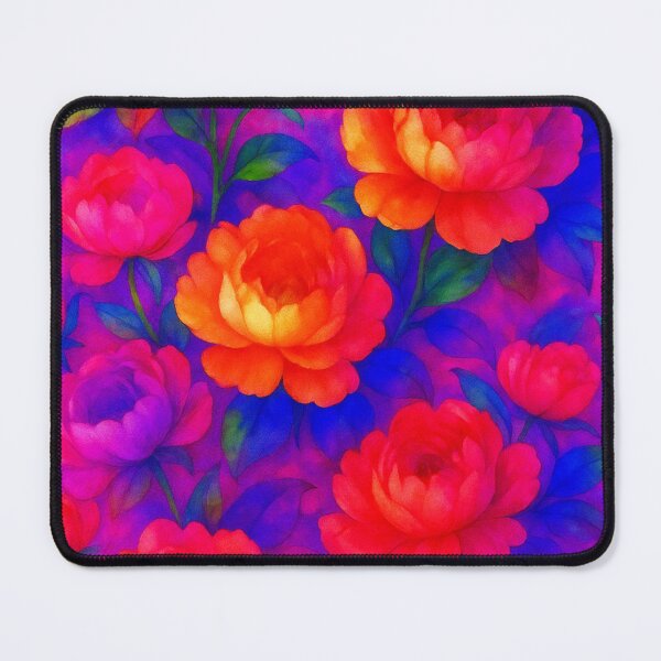 Item preview, Vibrant floral pattern with peonies designed and sold by Kristylynn757.